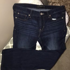 EXPRESS barely boot Jeans